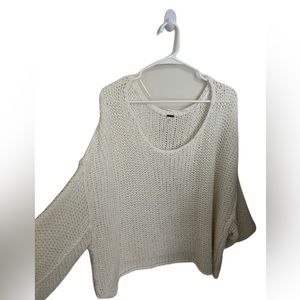 Free People Size M Cozy Knit Sweater